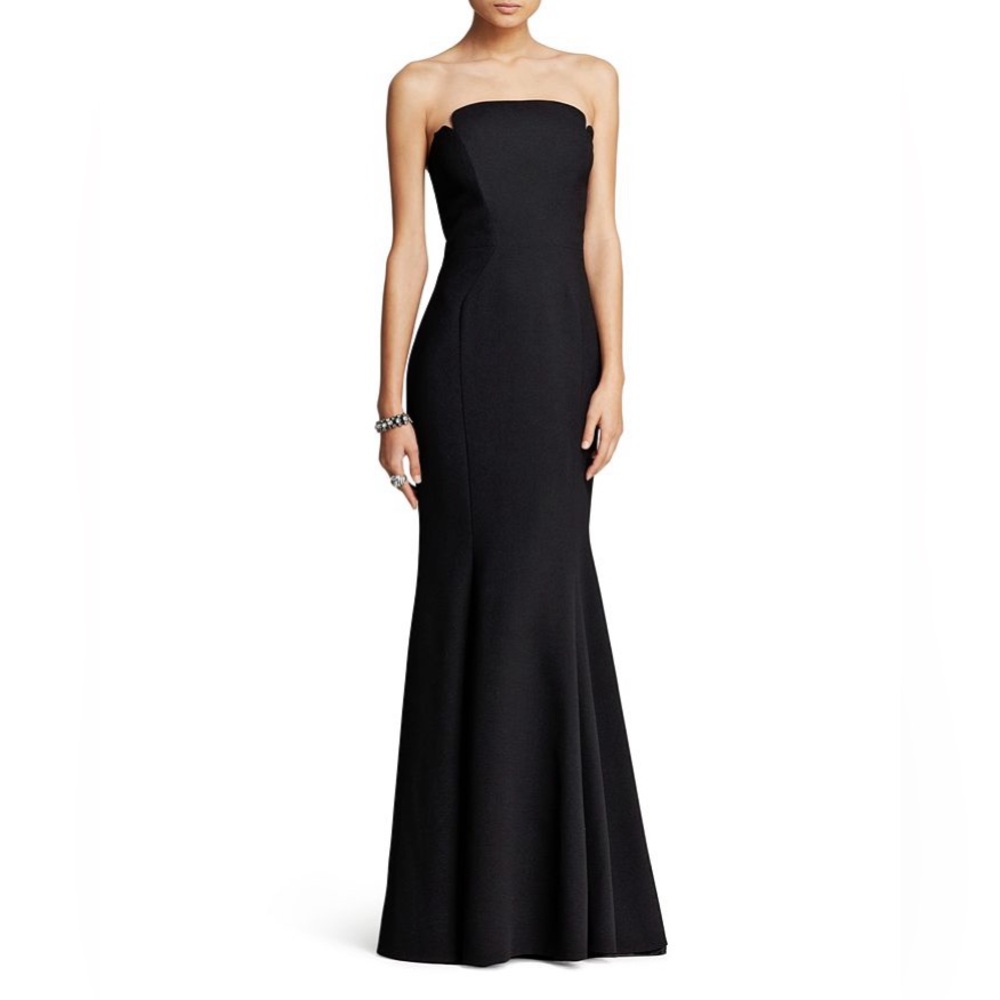 Jill Stuart Strapless Evening Gown